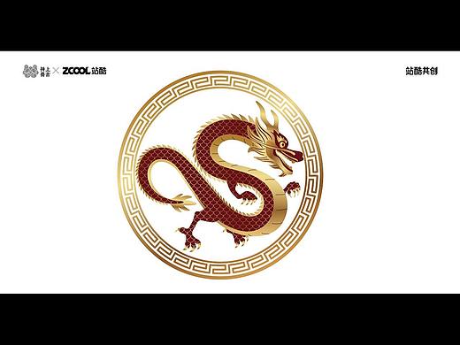 上古神兽龙、凤、犼-商业插画