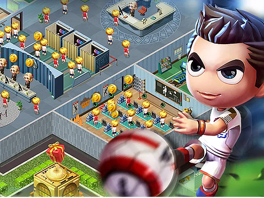 手游《Idle Football School》足球学院模拟经营游戏