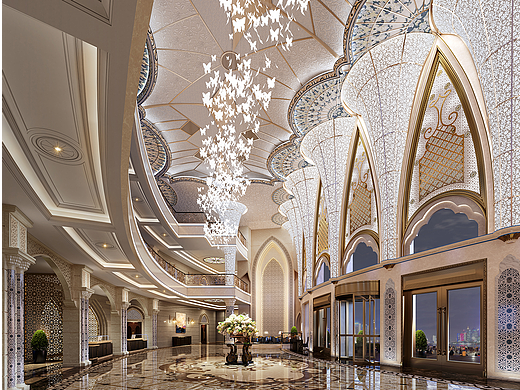 中邑中山酒店┃酒店┃效果图