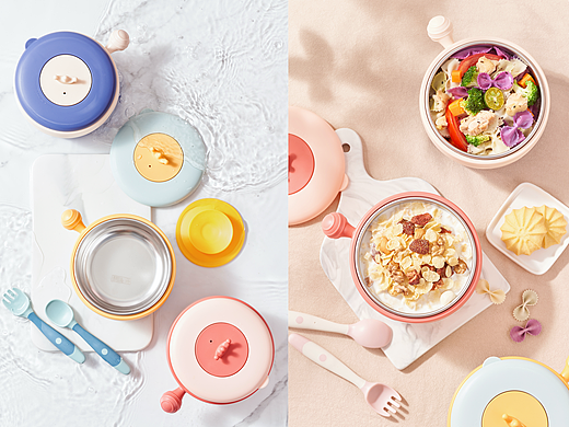 产品电商摄影 | 母婴用品#辅食碗拍摄#儿童餐具 