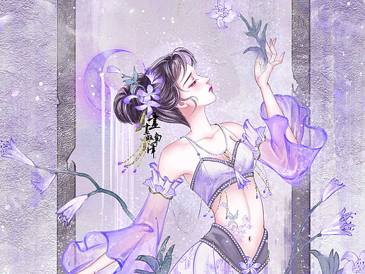 【十二花神】七月玉簪花