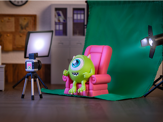 泡泡玛特《怪兽大学OK兄弟会》系列手办——盲盒拍摄