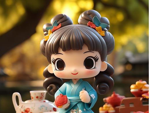 MJ练习，pop mart风