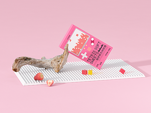 CUIHUA | 俄罗斯方块软糖包装设计