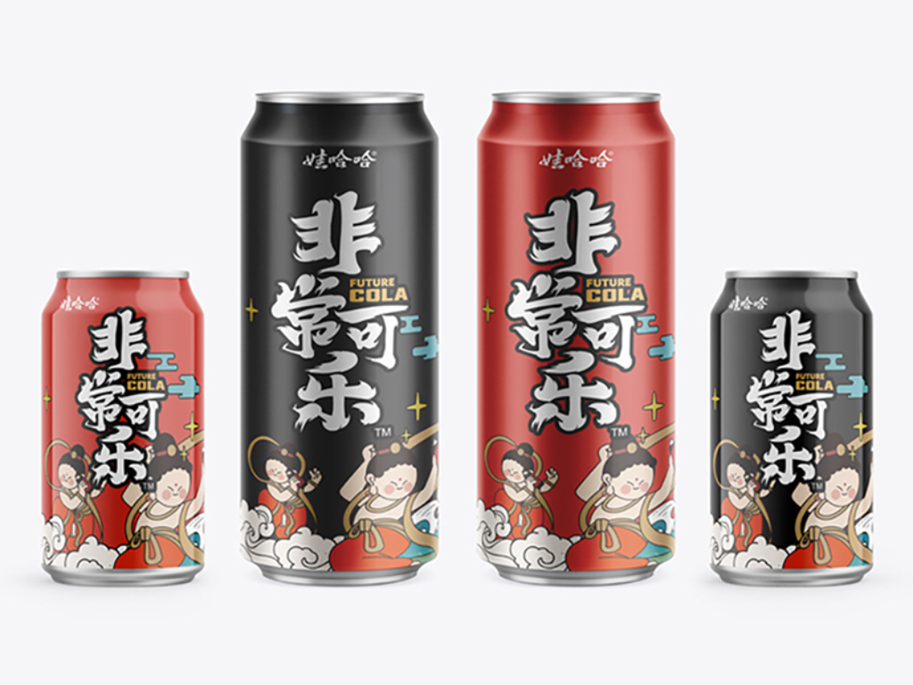 娃哈哈果汁饮料包装_TPF大飞-站酷ZCOOL