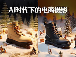 AI时代下的电商摄影设计，女鞋创意场景案例