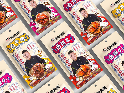 食品包装|卤味包装设计 品牌策划 休闲食品包装 VI设计