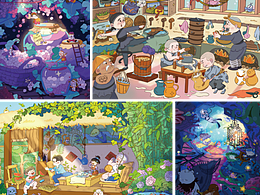 2023夏日大順兒童插畫作品合集