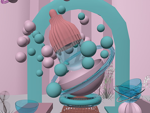 c4d建模——场景