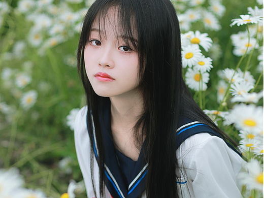 客片｜小雏菊日系JK少女写真