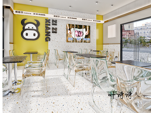 商业空间|牛排店设计