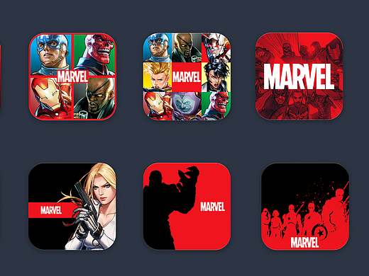 concepts icon marvel battle lines