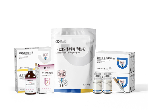 猪大夫—兽药品牌设计及包装系列设计