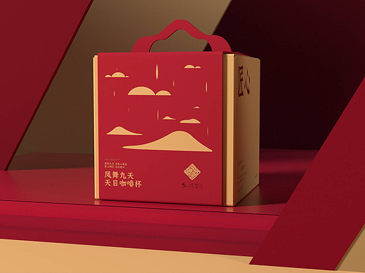 高级礼盒包装设计#AI创作实验室