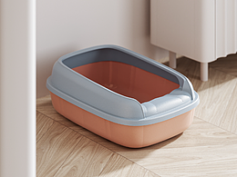 宠物用品 详情页排版 C4D产品渲染