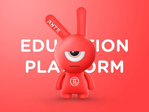 IP吉祥物设计,标志设计,品牌形象——学艺派ARIT教育