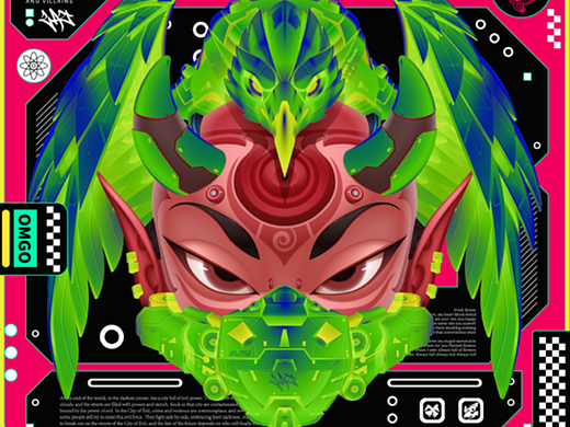 OMGO-CITYOFEVIL IP DAEMON系列