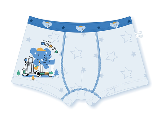 儿童内裤 卡通图案设计  逆潮工作室