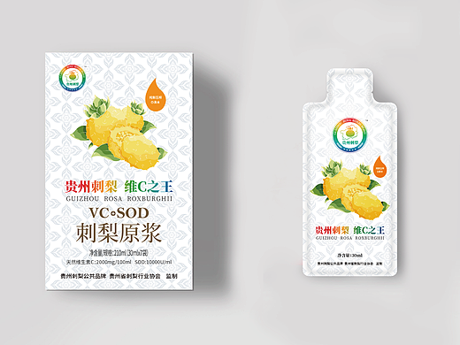 貴州刺梨定制款便攜袋包裝（個(gè)人主頁-ZNTk1MDk4NzI=） - 包裝 - 站酷設(shè)計(jì)師綺樣原創(chuàng)素材 - 站酷ZCOOL