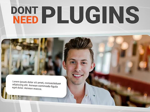 PR模板 | 时尚设计微妙漏光分割过渡效果动态标题电影