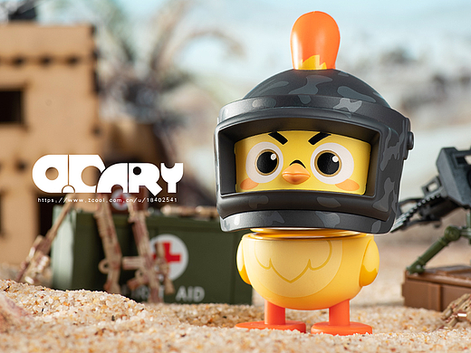 GOLDLOK潮玩光子鸡摇头盲盒公仔拍摄