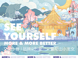 又见小音 | 品牌IP形象——普陀山小龙女