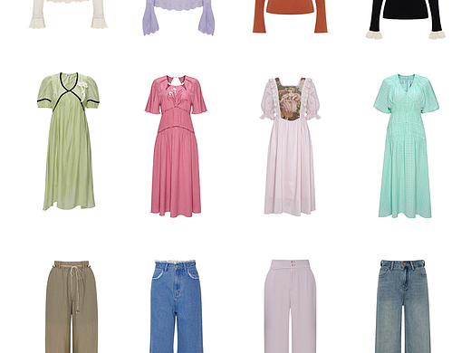 服装平铺拍摄|平铺 X JFZPVISION