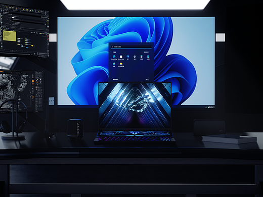 ROG ZEPHYRUS DUO-16笔记本动画