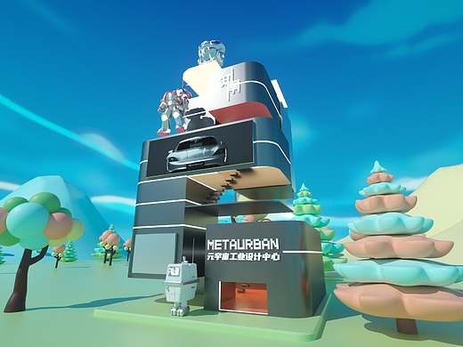 C4D渲染的全景VR视频