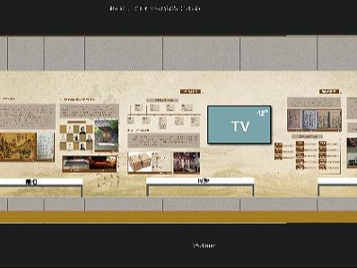 展示馆立面图