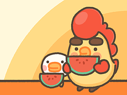 咖喱一只 | 《乌冬的旅店》同人表情包