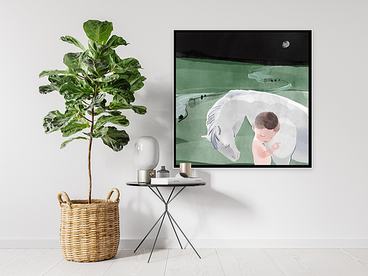 小暖孩系列插画