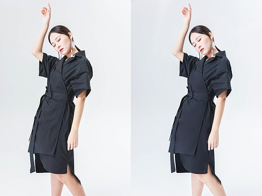 摄影服装后期修图
