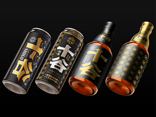 【氙品牌】十谷精酿原浆啤酒包装设计