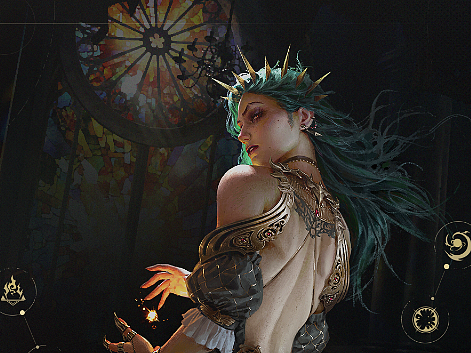 欧美魔幻风格练习