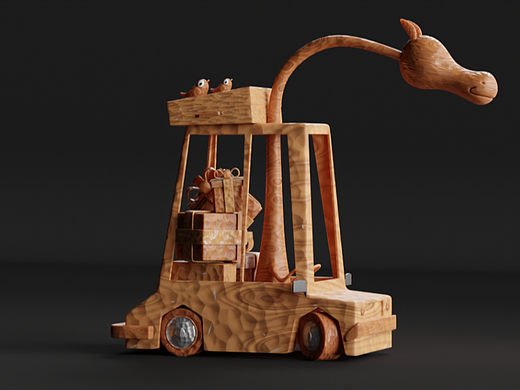 blender三渲二和其他风格分享