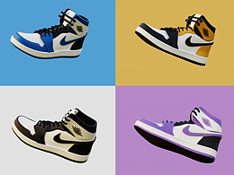 NIKE鞋类产品动画