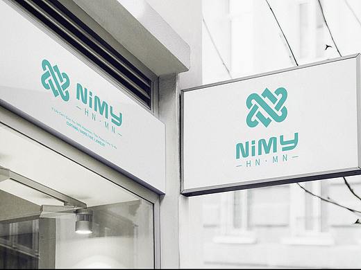 百货商店logo设计,超市logo设计,中国结logo