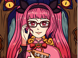 《王者荣耀》安琪拉   同人  国潮创作