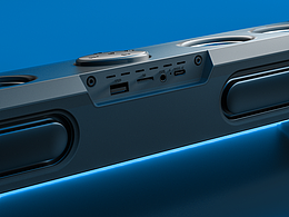 音箱麦克风渲染