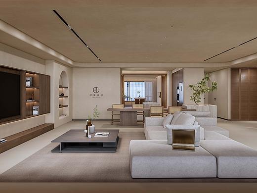 233㎡黑胡桃中古风，东方雅境，大美不言