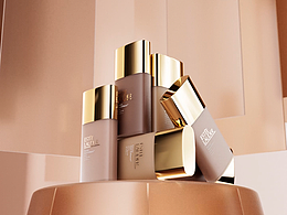 雅詩蘭黛粉底液臨摹作品