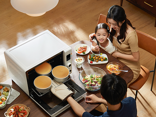 小家电/猫小易烤箱平面拍摄