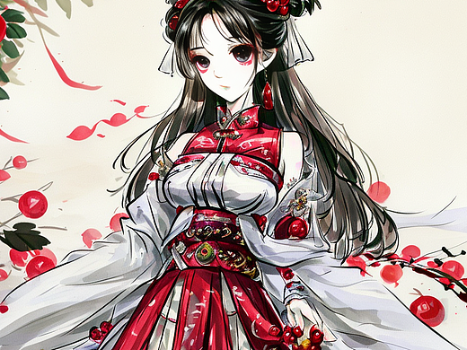 AI古风美女