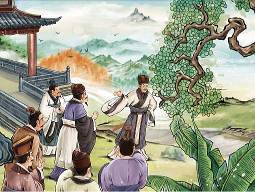 《成语故事》通栏构图