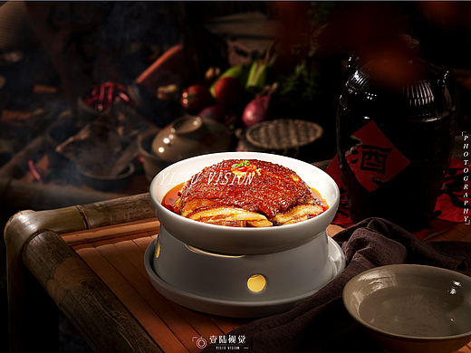 湘菜《贺庄院子》/壹陆视觉（个人主页-ZNjc1MDc5NjQ=） - 美食摄影 - 站酷设计师鼎鼎品牌策划原创素材 - 站酷ZCOOL