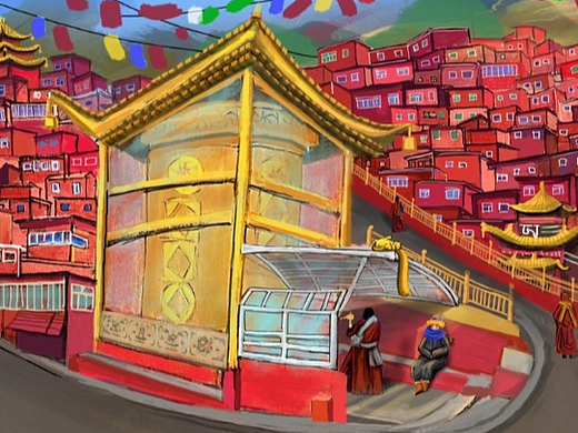 色达（个人主页-ZNjM5NzQyNDA=） - 绘画 - 站酷设计师瞳人哈哈哈原创素材 - 站酷ZCOOL