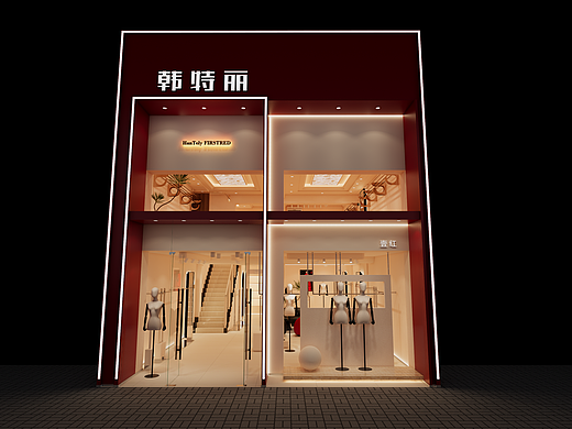 服装店/女装店/男装店/名品/面料店/纺织展厅/空间设计（个人主页-ZNjc2ODg4MDQ=） - 商业空间设计 - 站酷设计师怪蛋星球原创素材 - 站酷ZCOOL