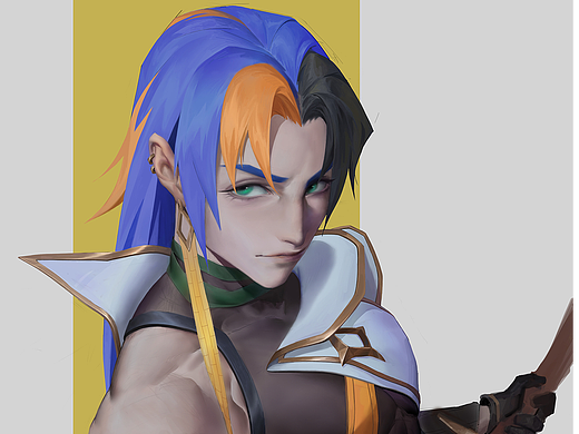 英雄联盟同人练习-永恩