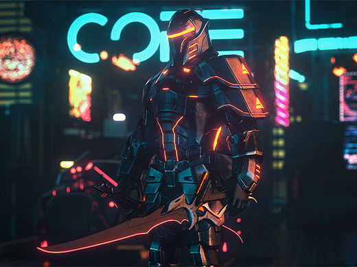 CYBERPUNK/个人赛博朋克三维创作